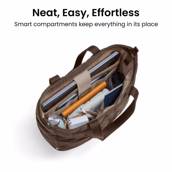 Túi xách Tomtoc (USA) Terra Puffy Laptop 14 inch/10L Tote Bag - ảnh 6